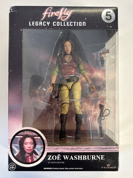 FUNKO FIREFLY LEGACY COLLECTION ZOË WASHBURNE FIGURE NEW IN LIGHT PLAY BOX