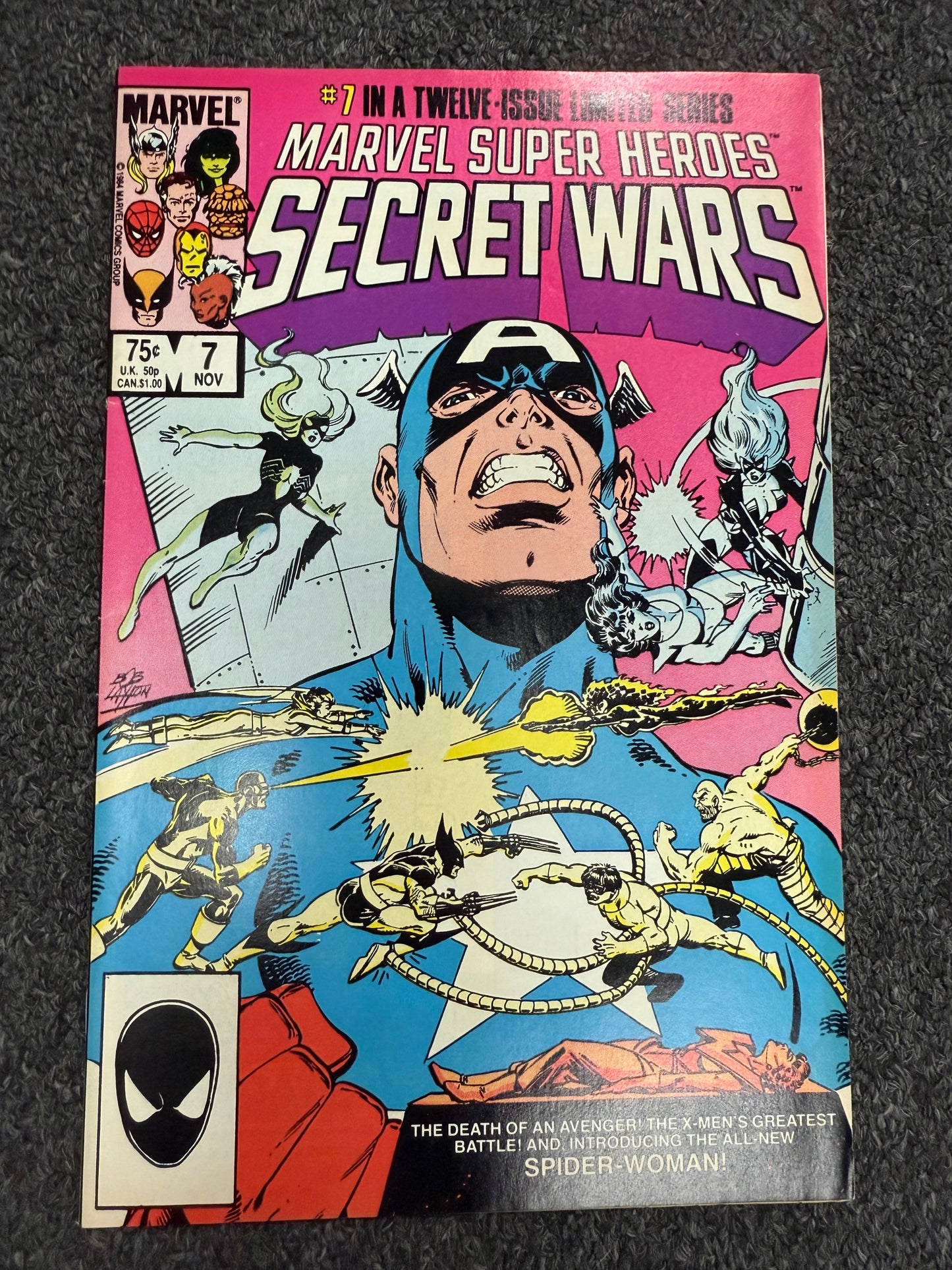 MARVEL COMICS SECRET WARS #1-12 Lot MULTIPLE KEYS 1st black suit INCLUDED! Rare! Grail!