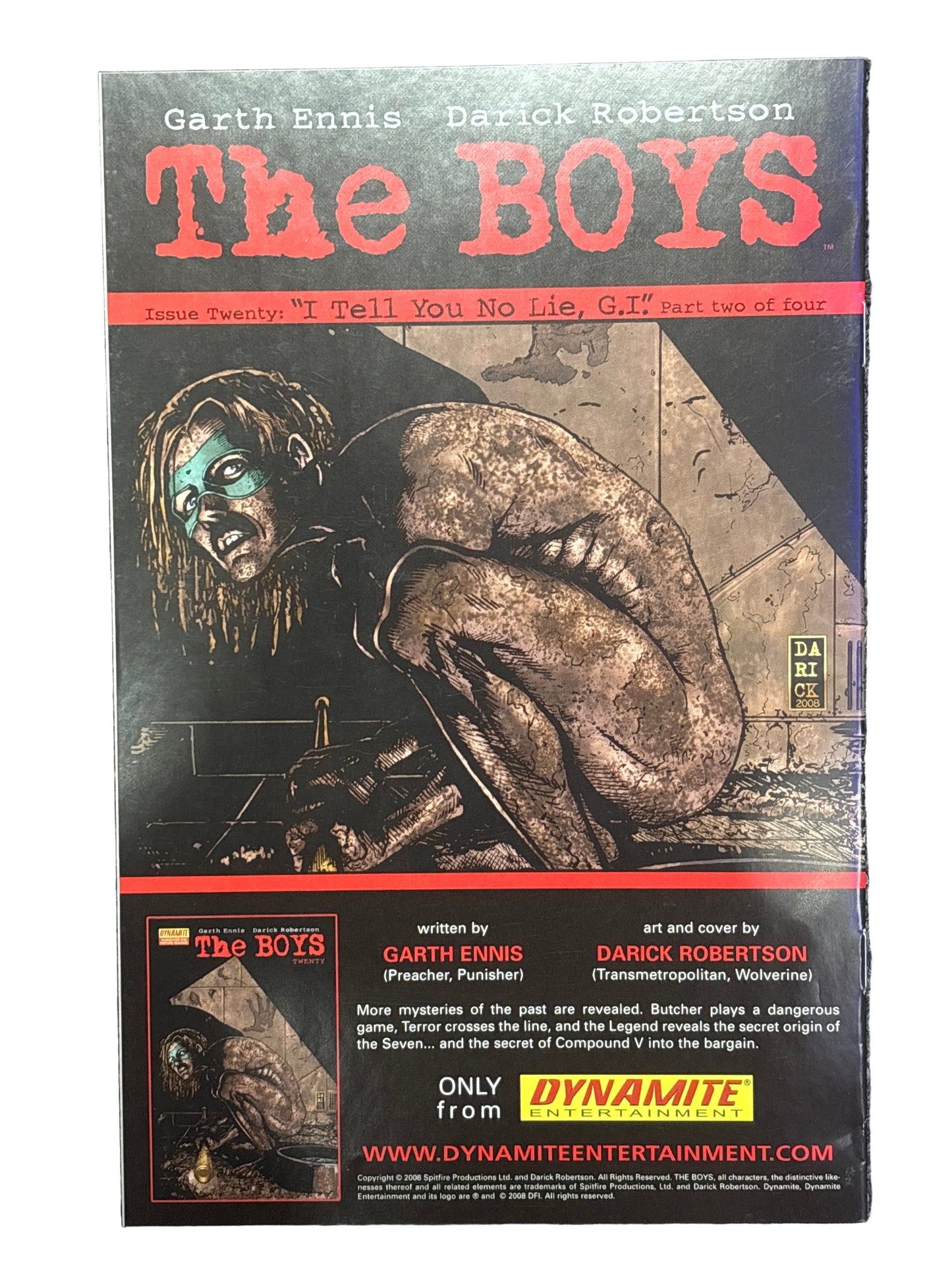 DYNAMITE THE BOYS #19