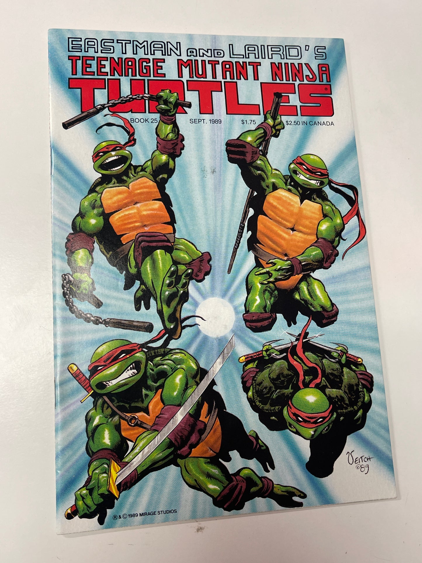 MIRAGE STUDIOS TEENAGE MUTANT NINJA TURTLES #25