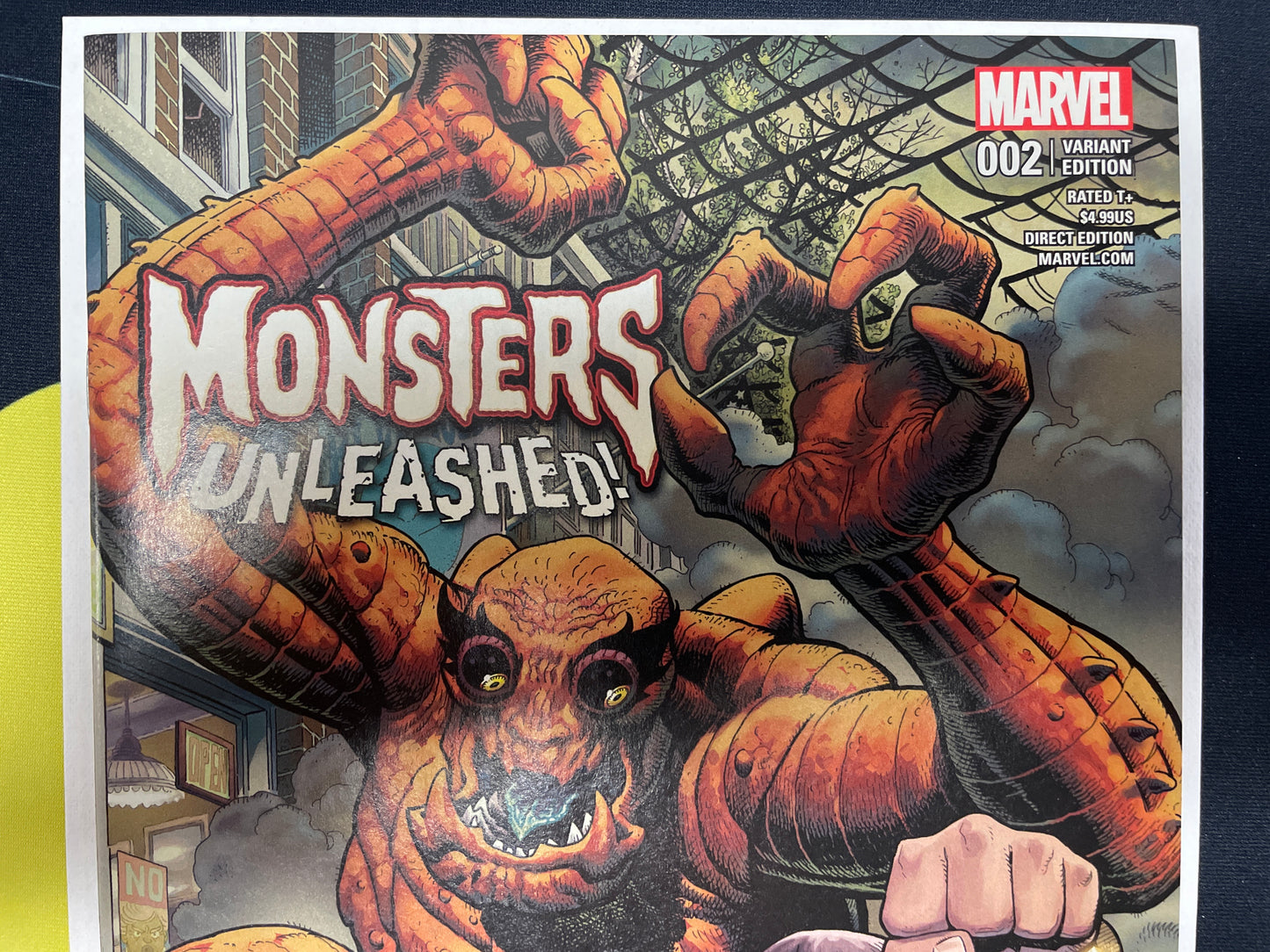 MONSTERS UNLEASHED! #2 ART ADAMS 1:100 VARIANT (2017, NM+) VHTF