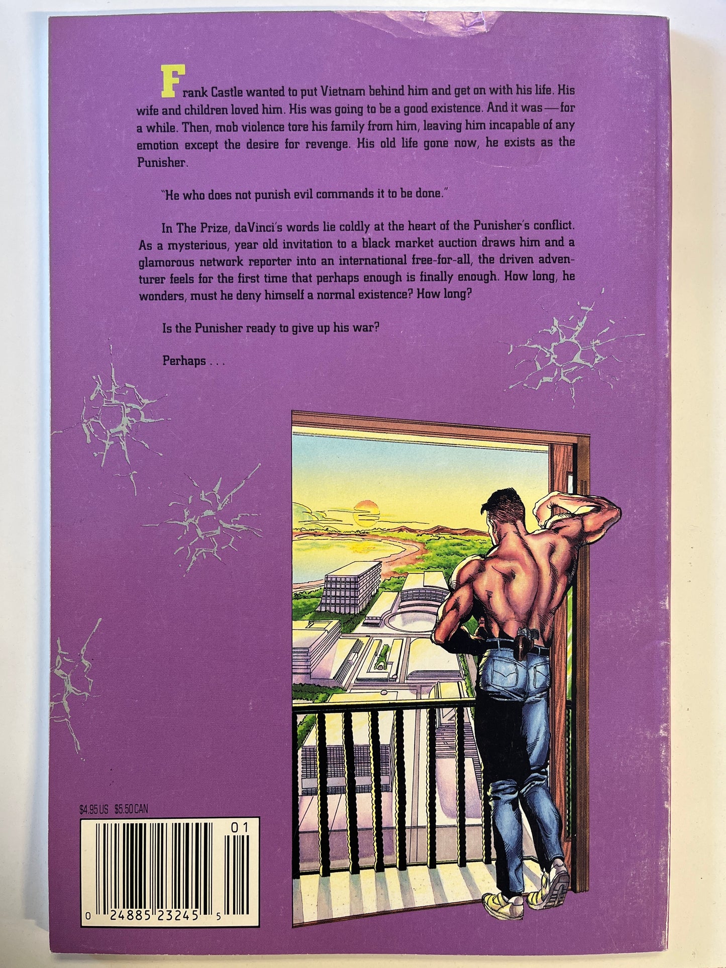 MARVEL COMICS PUNISHER THE PRIZE TRADE PAPERBACK