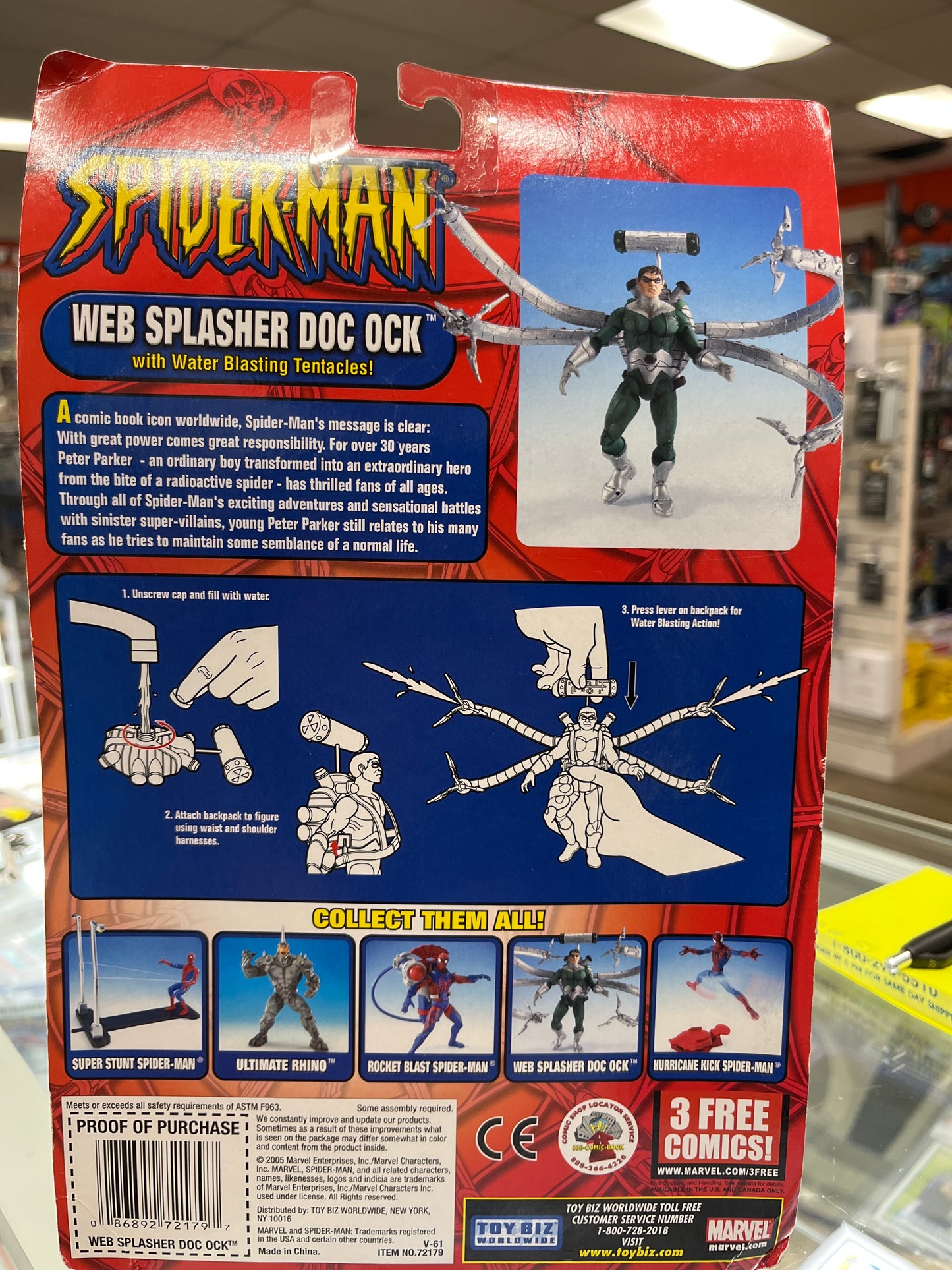 SPIDER-MAN WEB SPLASHER DOC OCK