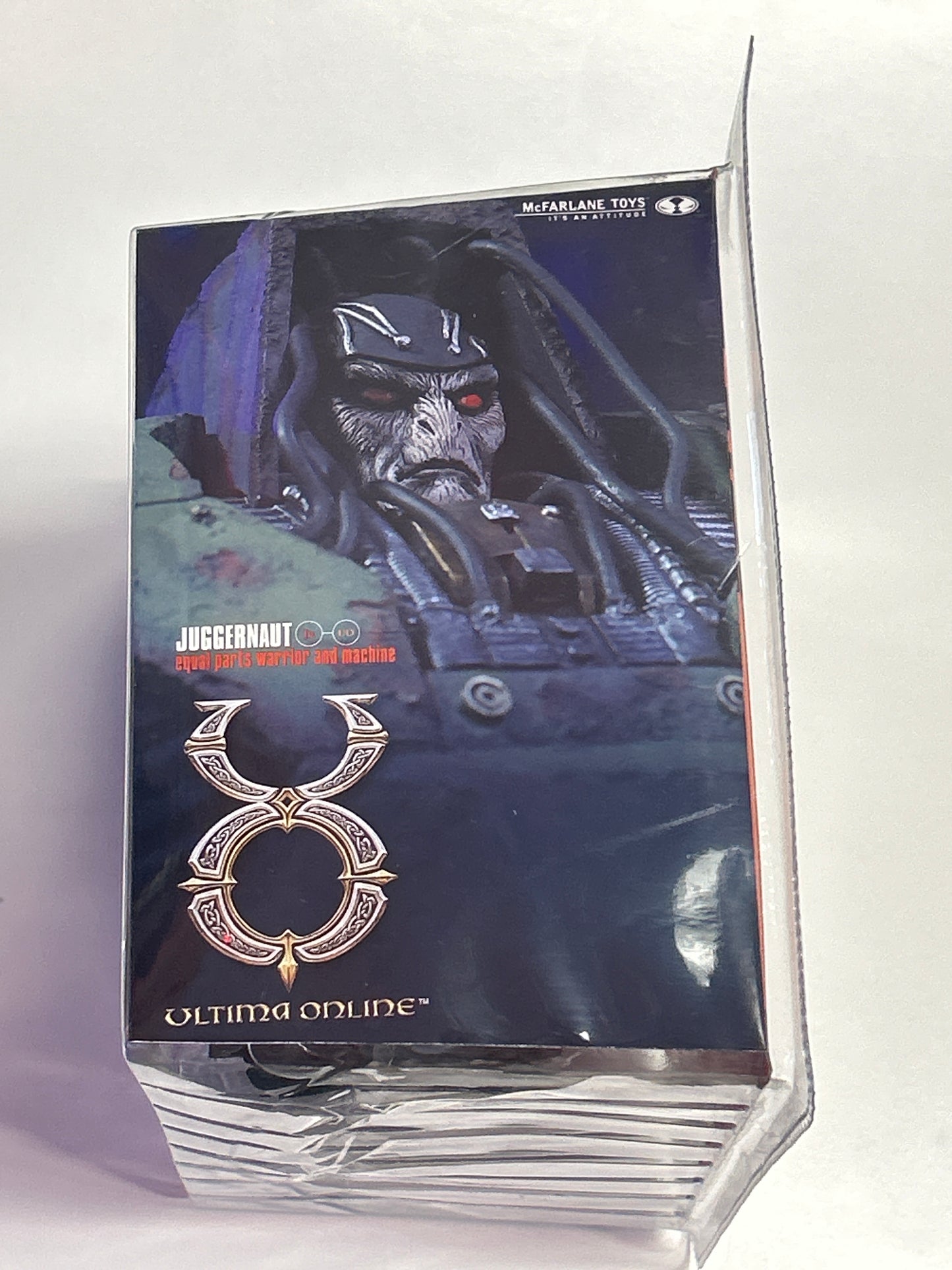 MCFARLANE TOYS ULTIMA ONLINE JUGGERNAUT FIGURE NEW IN BOX NEAR MINT