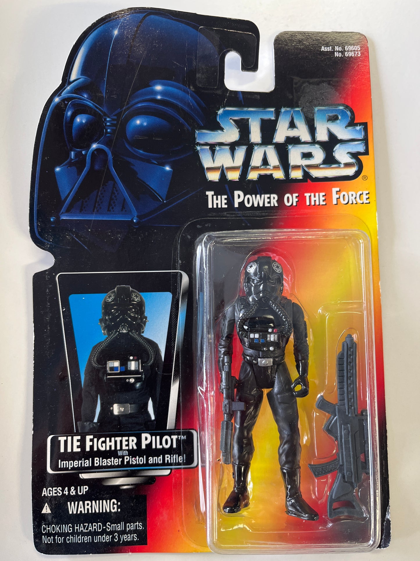 STAR WARS THE POWER OF THE FORCE TIE FIGHTER PILOT