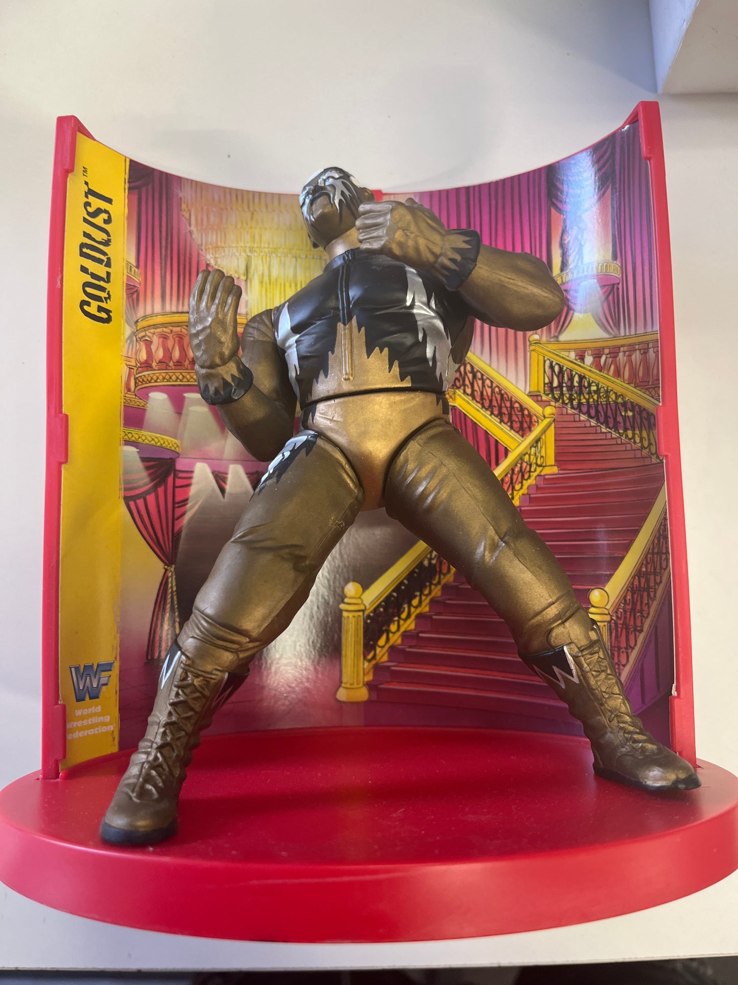 WWE GOLDUST ACTION FIGURE RIPPED AND RUTHLESS
