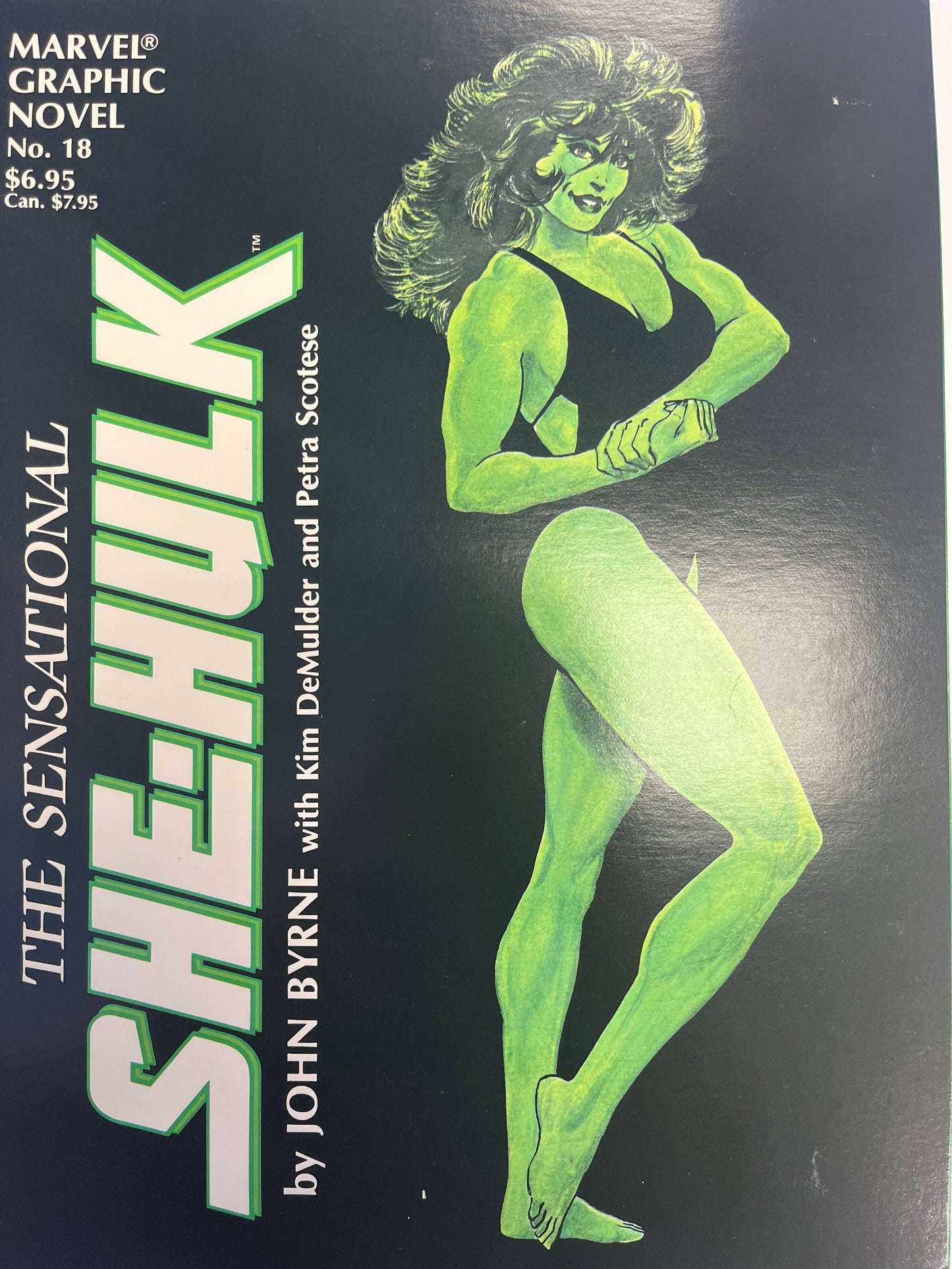 THE SENSATIONAL SHE-HULK BY JOHN BYRNE MARVEL GRAPHIC NOVEL