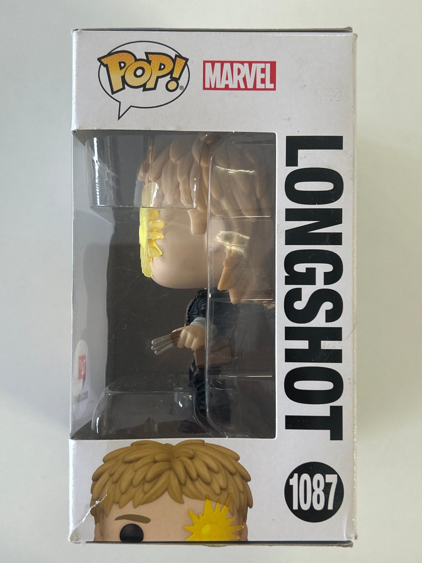 FUNKO POP X-MEN #1087 LONGSHOT VINYL FIGURE WALGREENS EXCLUSIVE OKAY CONDITION BOX