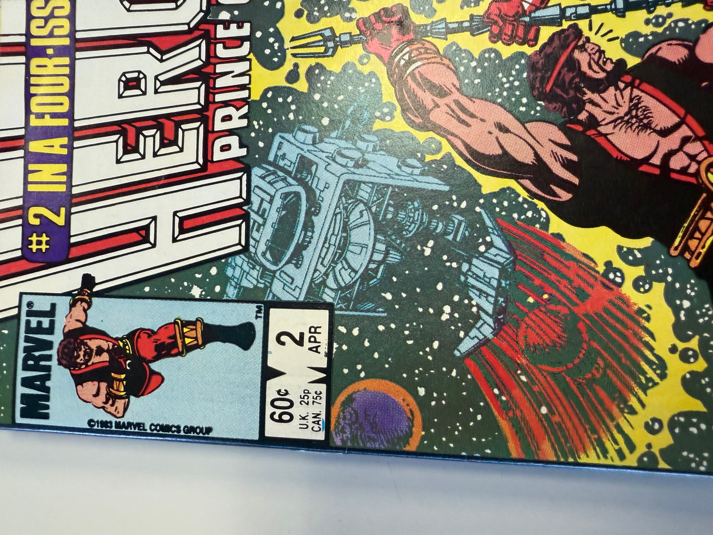 MARVEL COMICS HERCULES PRINCE OF POWER LIMITED SERIES #1-4 complete lot. Great condition Silver age