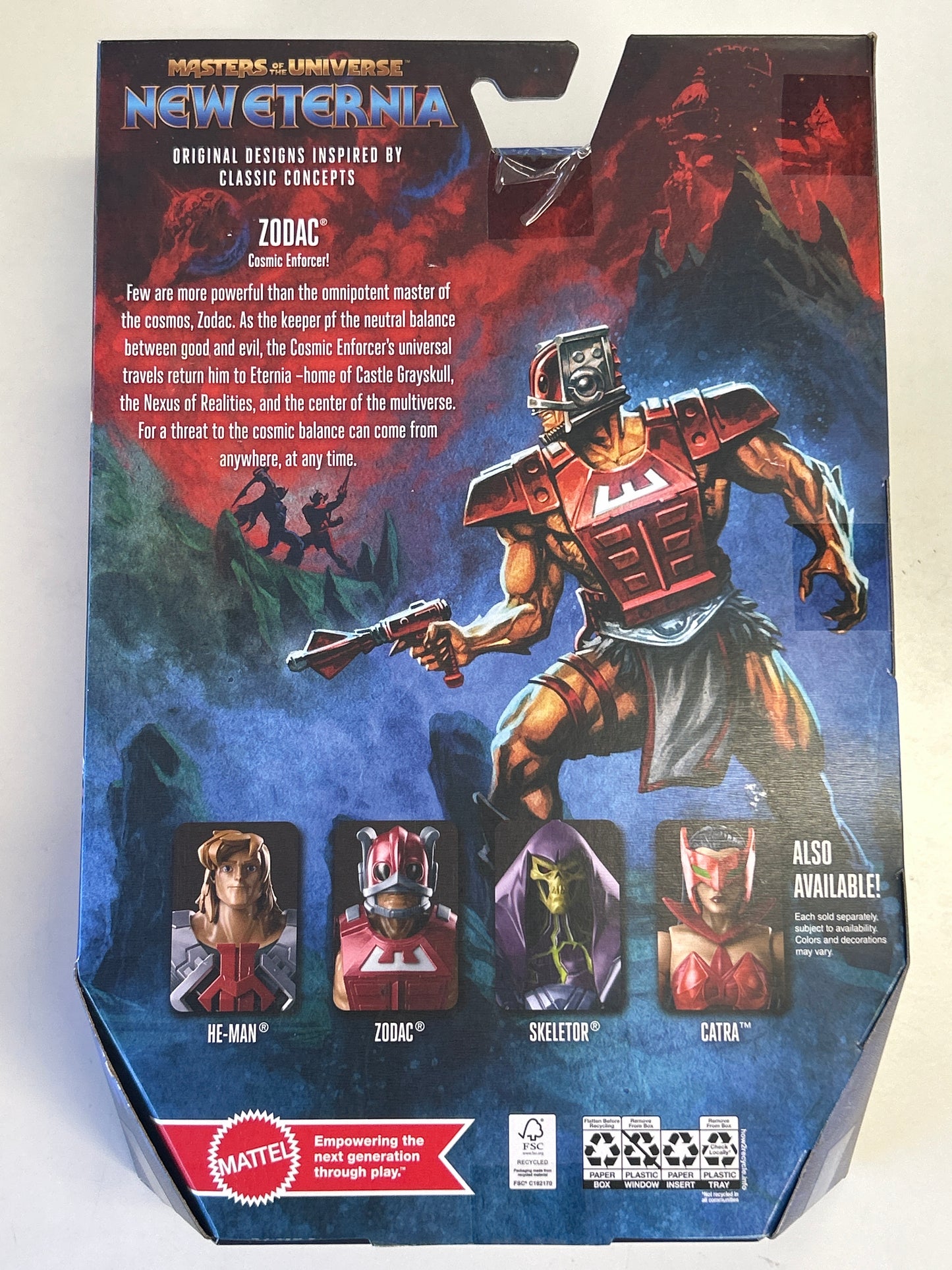 MATTEL MASTERS OF THE UNIVERSE ZODAC (2022) SEALED IN BOX