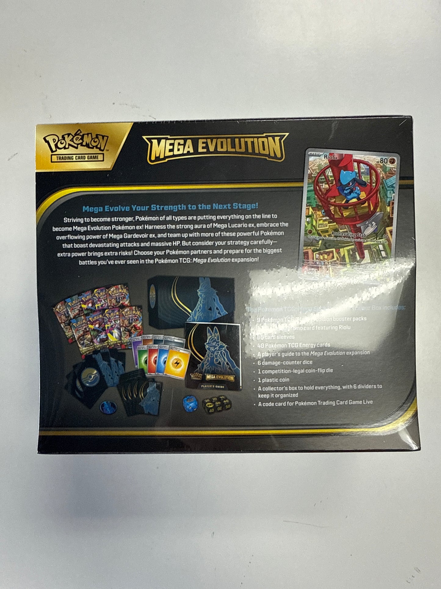 POKEMON TCG MEGA EVOLUTION ELITE TRAINER BOX ETB
