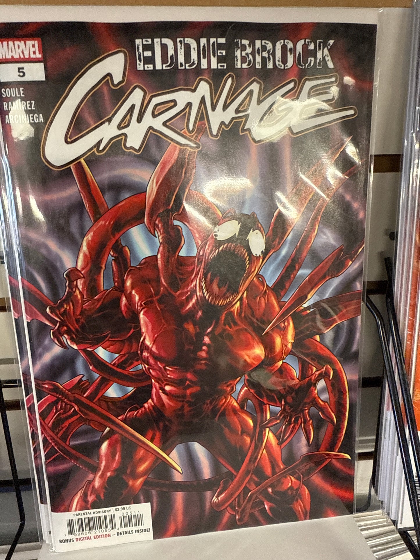 MARVEL COMICS EDDIE BROCK CARNAGE #5