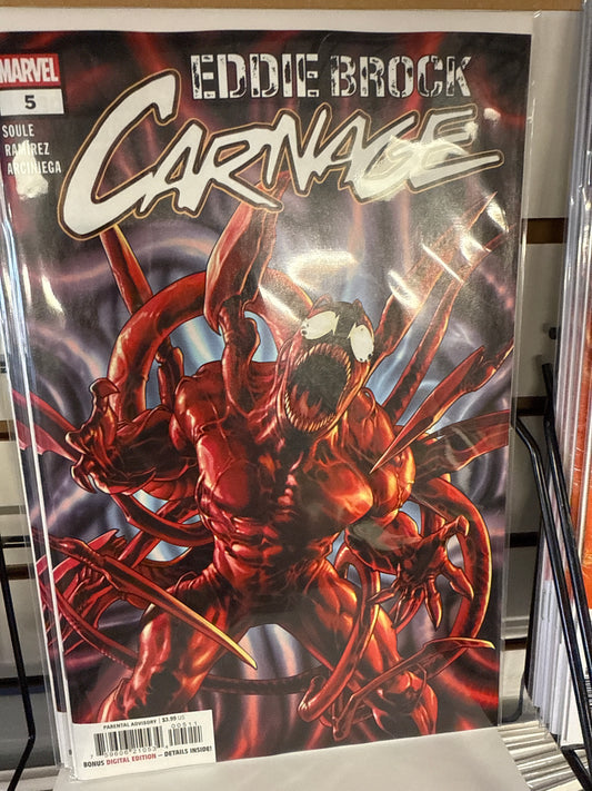 MARVEL COMICS EDDIE BROCK CARNAGE #5 1025