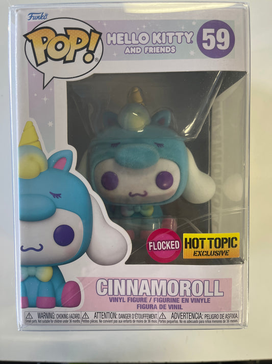 FUNKO POP HELLO KITTY AND FRIENDS #59 EXCLUSIVE CINNAMOROLL VINYL FIGURE