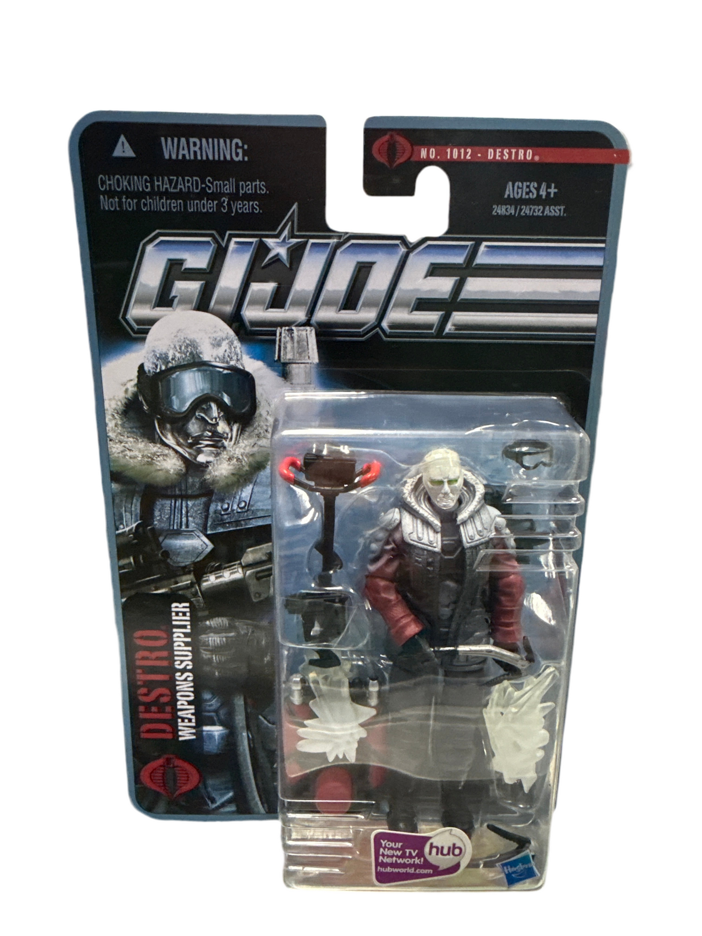 HASBRO GI JOE ARTIC THREAT DESTRO WEAPONS SUPPLIER
