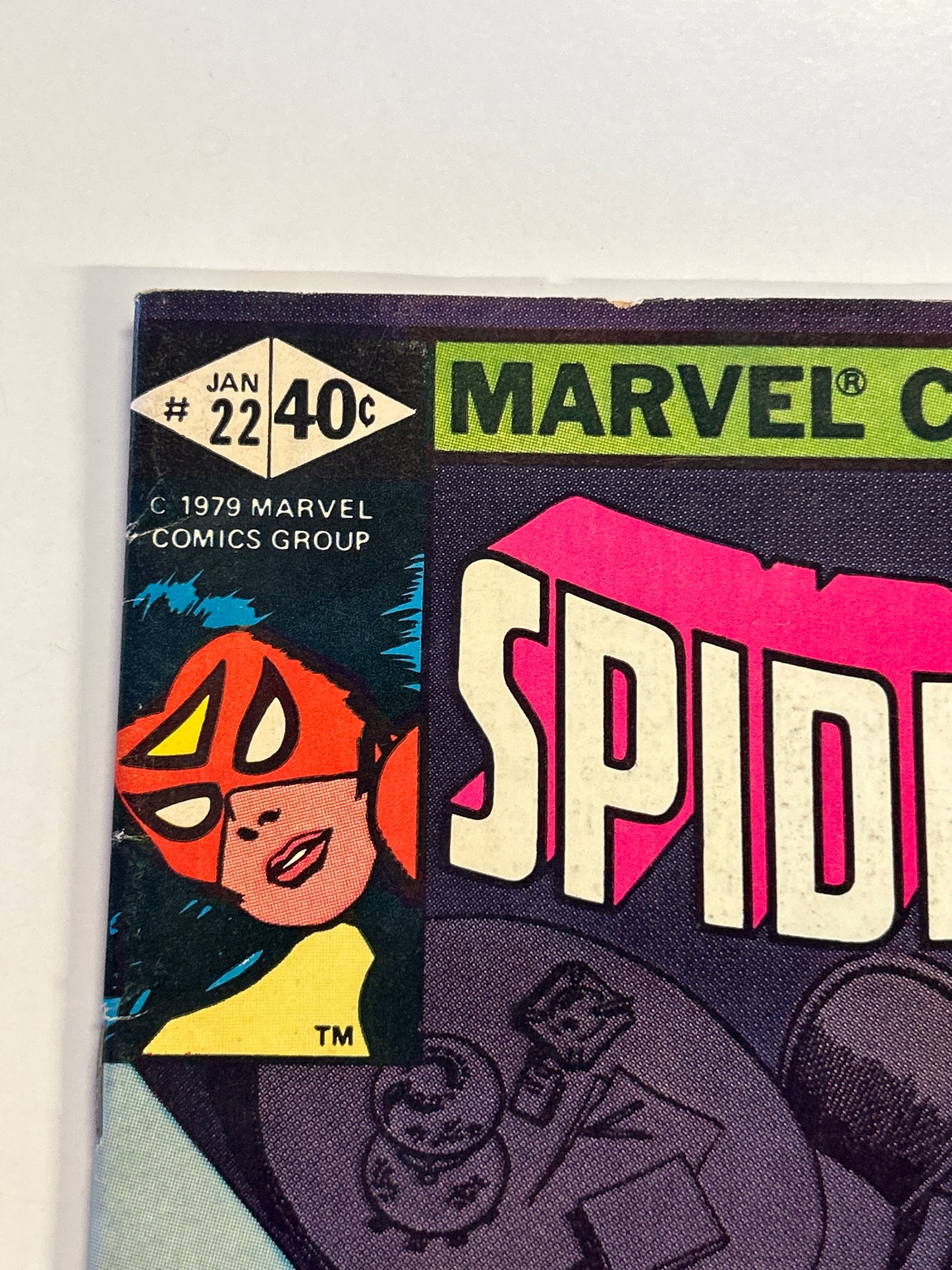 MARVEL COMICS THE SPIDER-WOMAN #22 FINE CONDITION