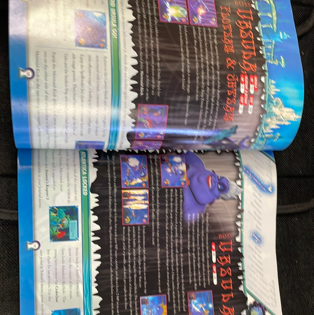 KINGDOM HEARTS OFFICIAL STRATEGY GUIDE BY BEADY GAMES SIGNATURE SERIES (COMPLETE CONDITION W/MAPS & STICKERS) GOOD CONDITION