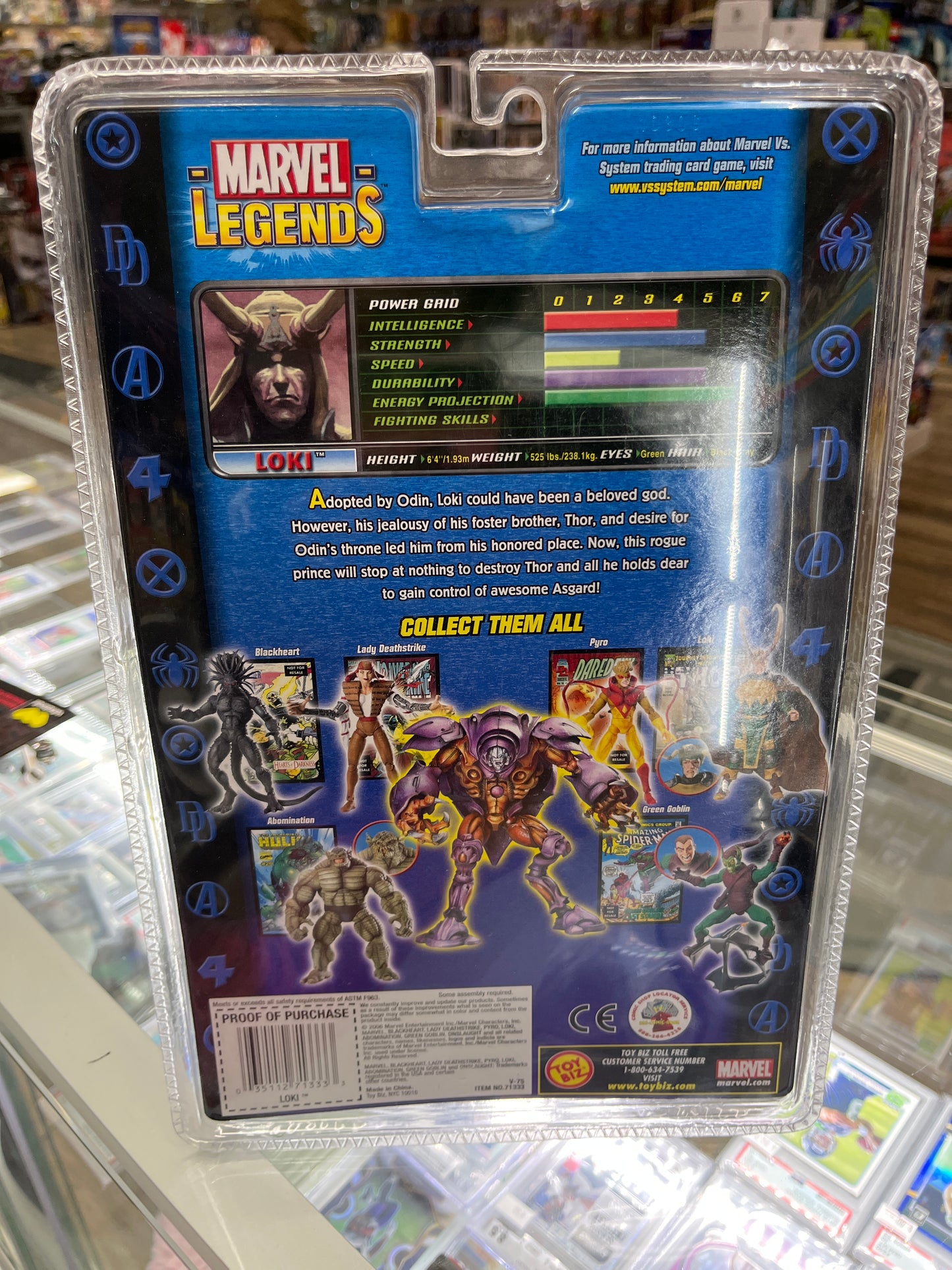 MARVEL LEGENDS LOKI ACTION FIGURE