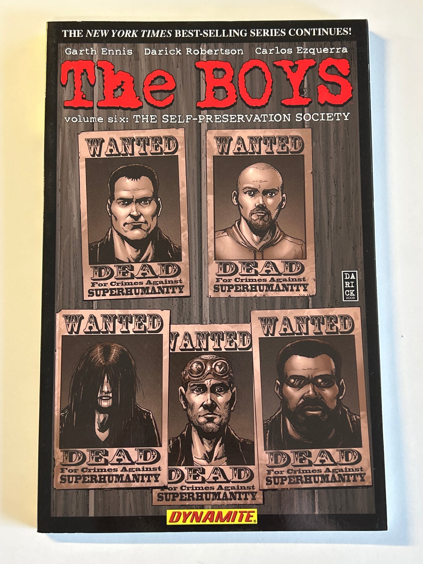 DYNAMITE COMICS THE BOYS VOL 6 TRADE PAPERBACK