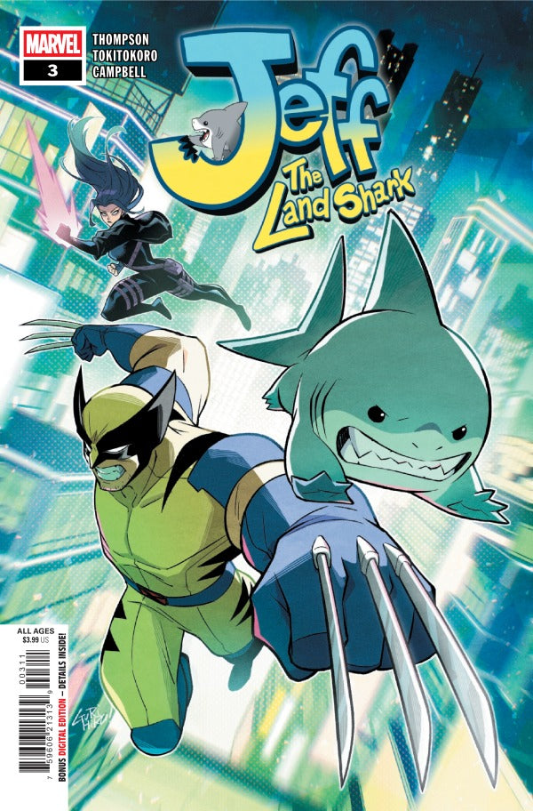MARVEL COMICS JEFF THE LAND SHARK #3 A COVER