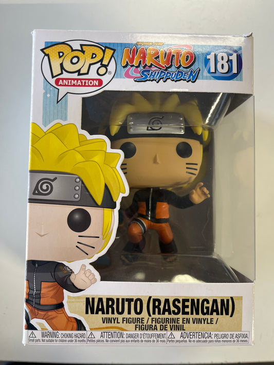 FUNKO POP ANIMATION NARUTO SHIPPUDEN #181 NARUTO RASENGAN VINYL FIGURE