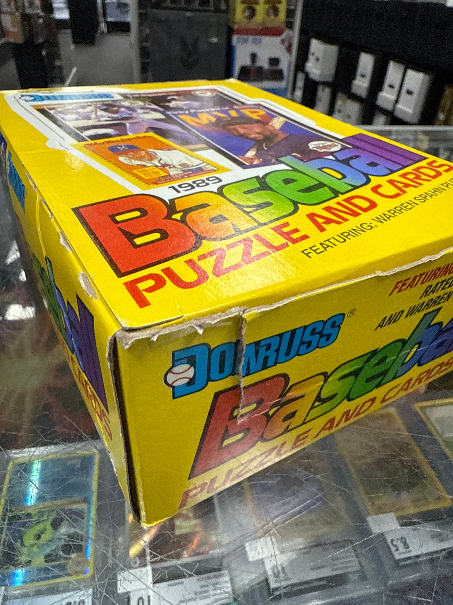 1989 DONRUSS BASEBALL WAX BOX