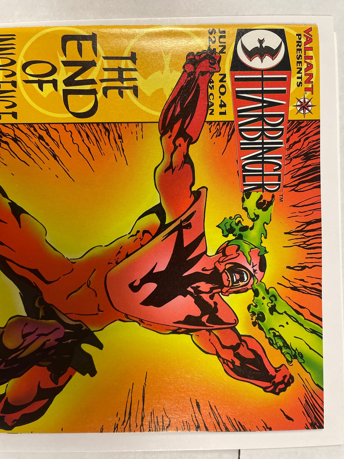 HARBINGER #41 NM+/MINT GEM (1995 VALIANT KEY COMIC) LAST ISSUE, CGC ME!