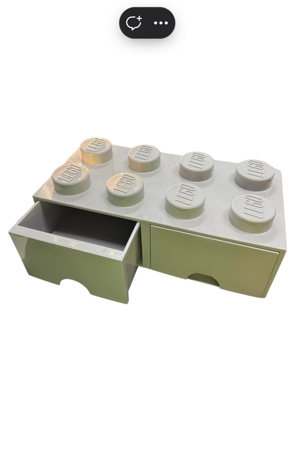 LEGO Storage Products: 40061735 8-Stud Brick Drawer White