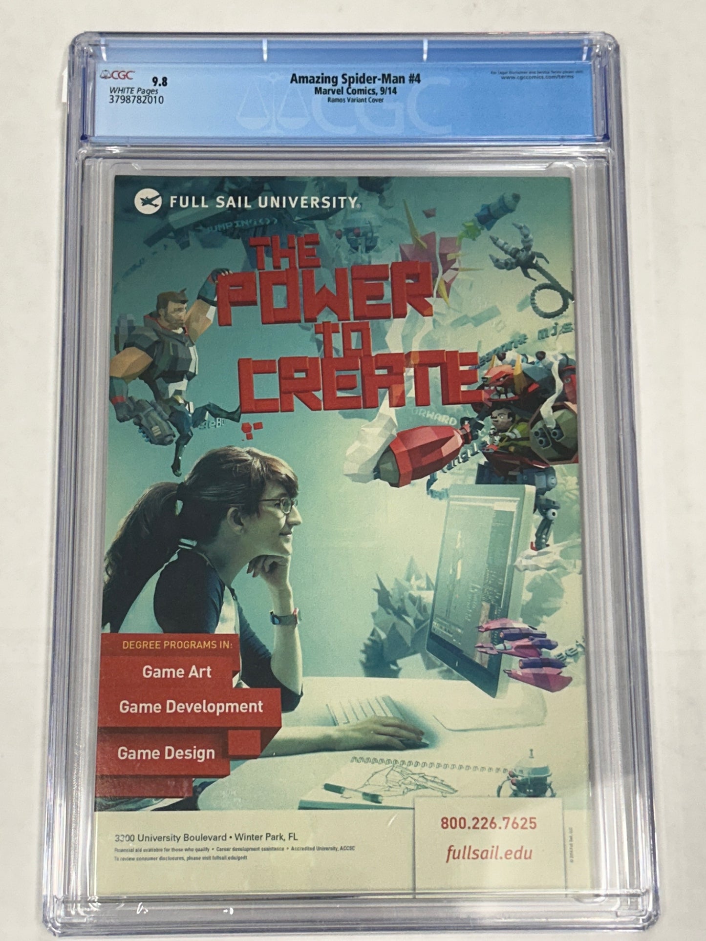 MARVEL COMICS AMAZING SPIDER-MAN #4 CGC 9.8 WP