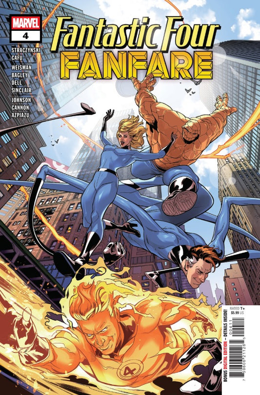 MARVEL COMICS FANTASTIC FOUR FANFARE #4