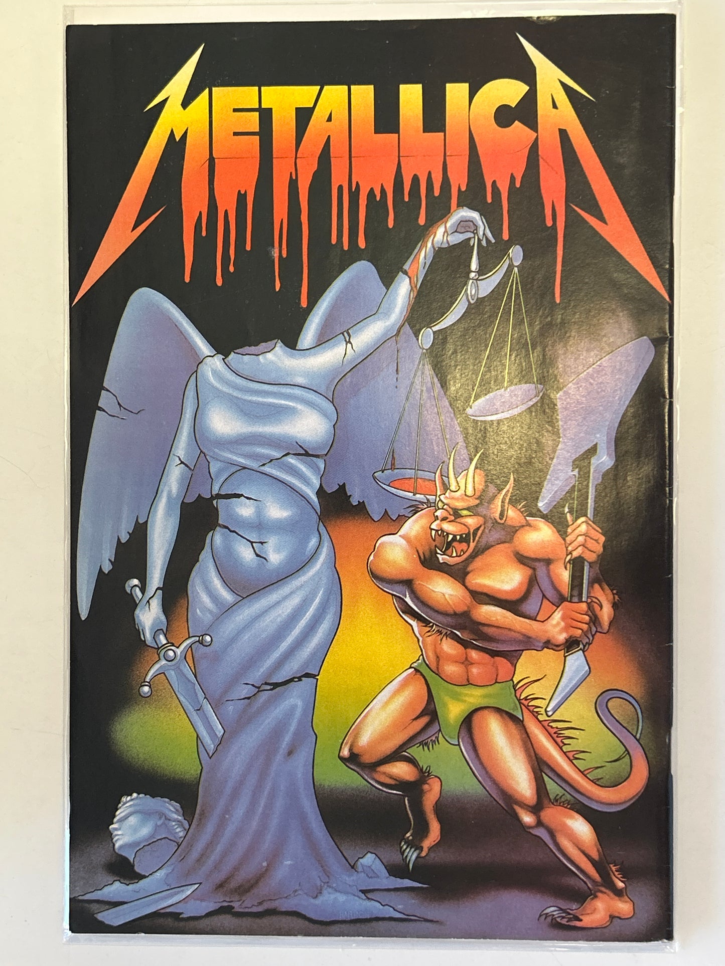 REVOLUTIONARY COMICS ROCK & ROLL COMICS METALLICA #2 VERY FINE CONDITION
