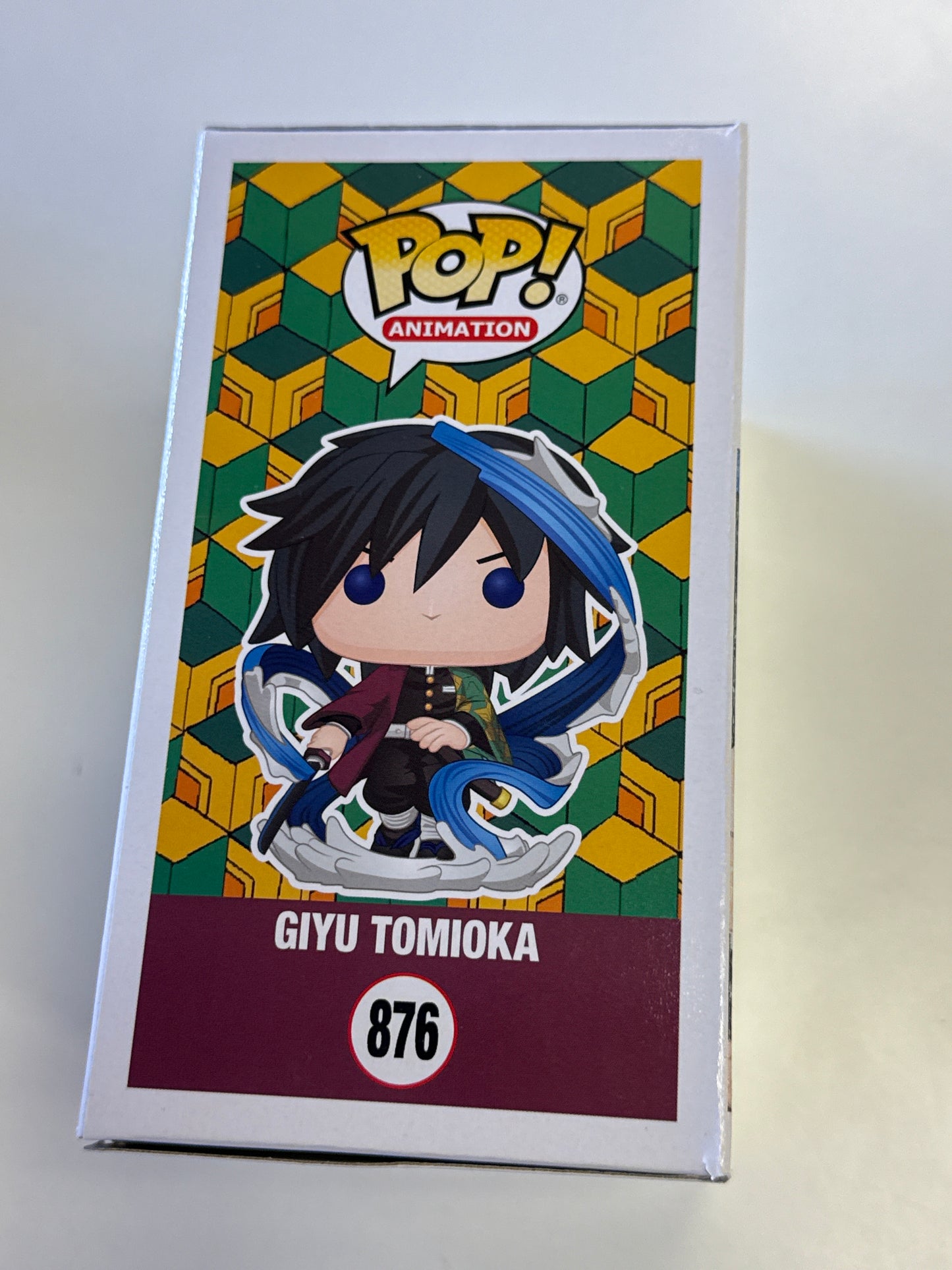 FUNKO POP ANIMATION DEMON SLAYER GIYU TOMIOKA 876 SPECIAL EDITION GOOD CONDITION IN BOX