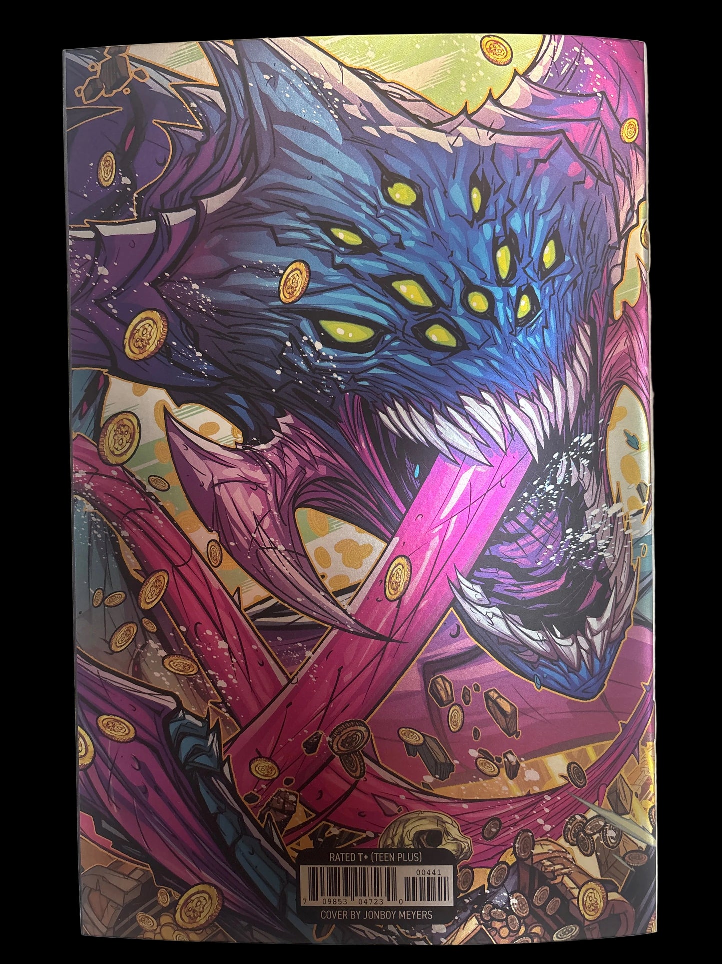 DORC #4 JONBOY WRAPAROUND FOIL VARIANT LTD 500 SIGNED BY BRETT BEAN
