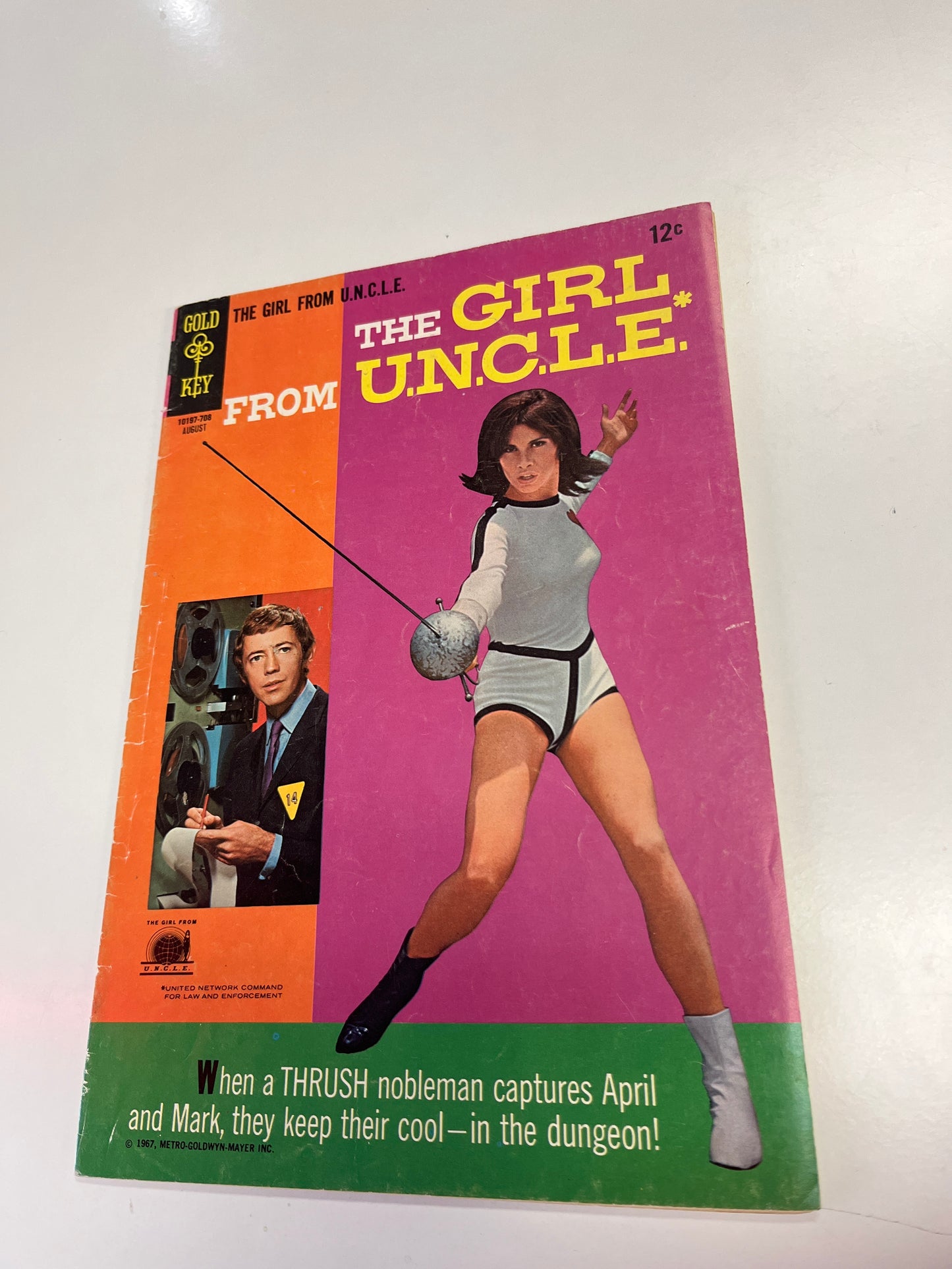 GOLD KEY- THE GIRL FROM U.N.C.L.E 10197-708