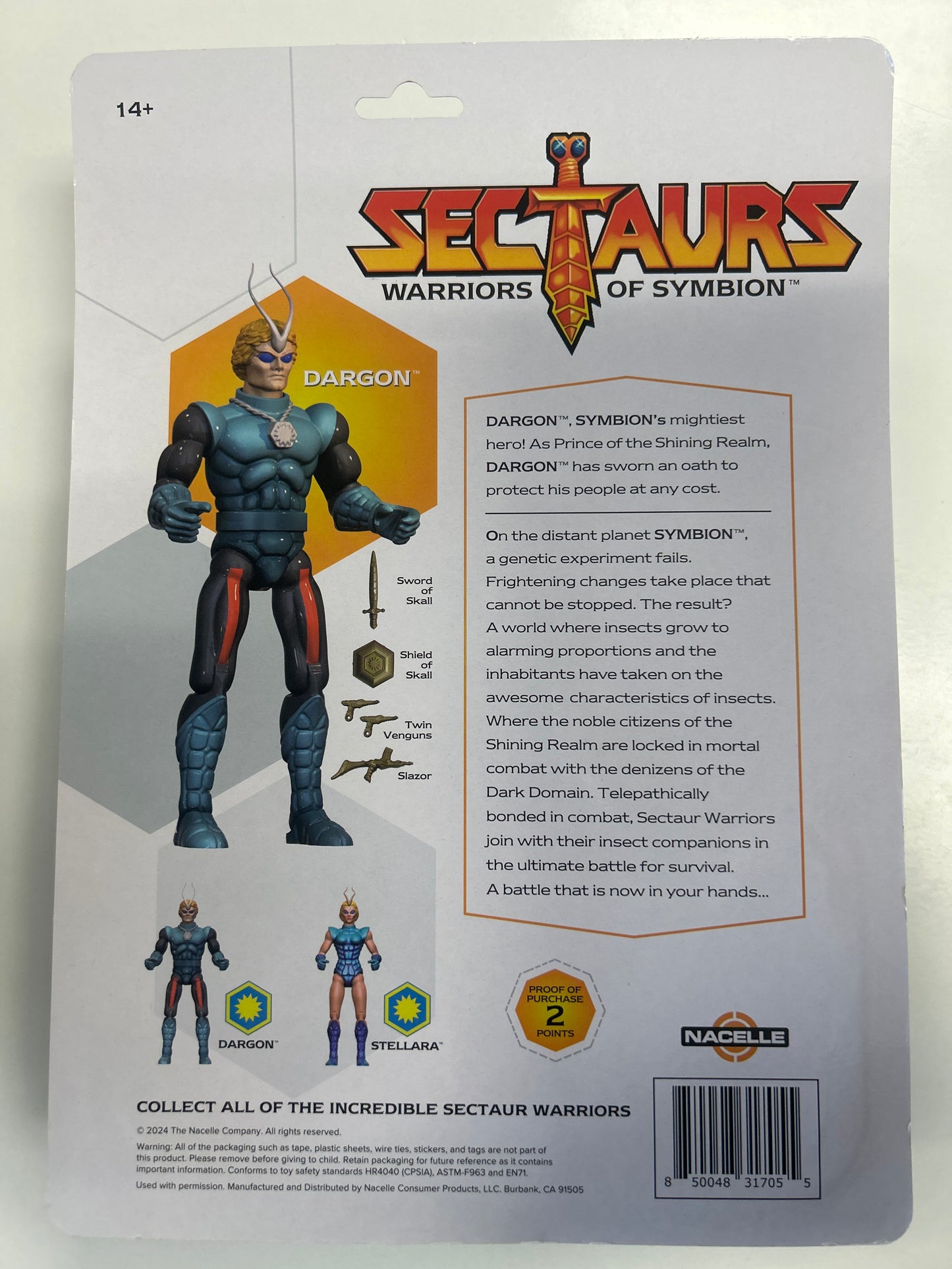 NACELLEVERSE SECTAURS DARGON FIGURE SEALED