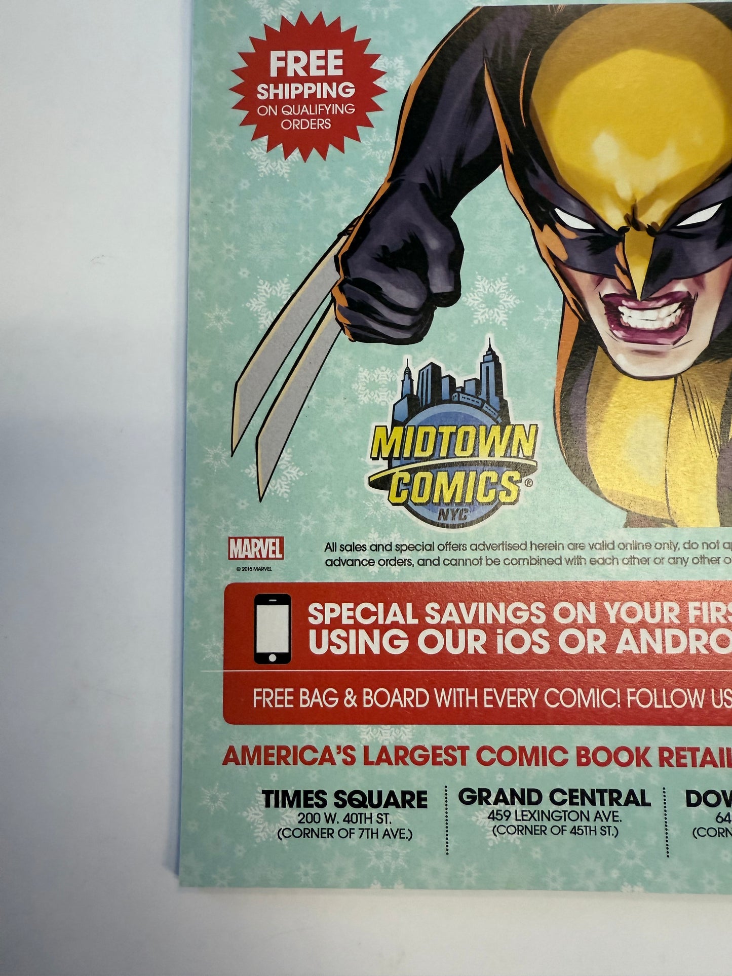 MARVEL COMICS ALL-NEW WOLVERINE #1 LAURA KINNEY JAN 2016 DEBUT OF X23 in costume as Wolverine