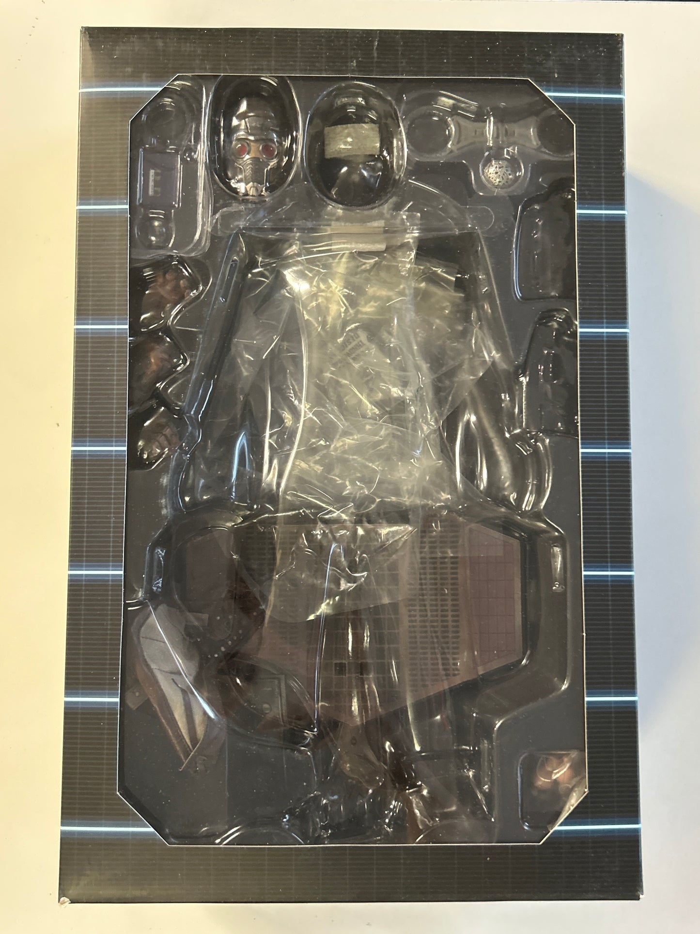 MARVEL SIDESHOW STAR-LORD 1/6TH SCALE FIGURE LOOSE WITH BOX NEAR MINT
