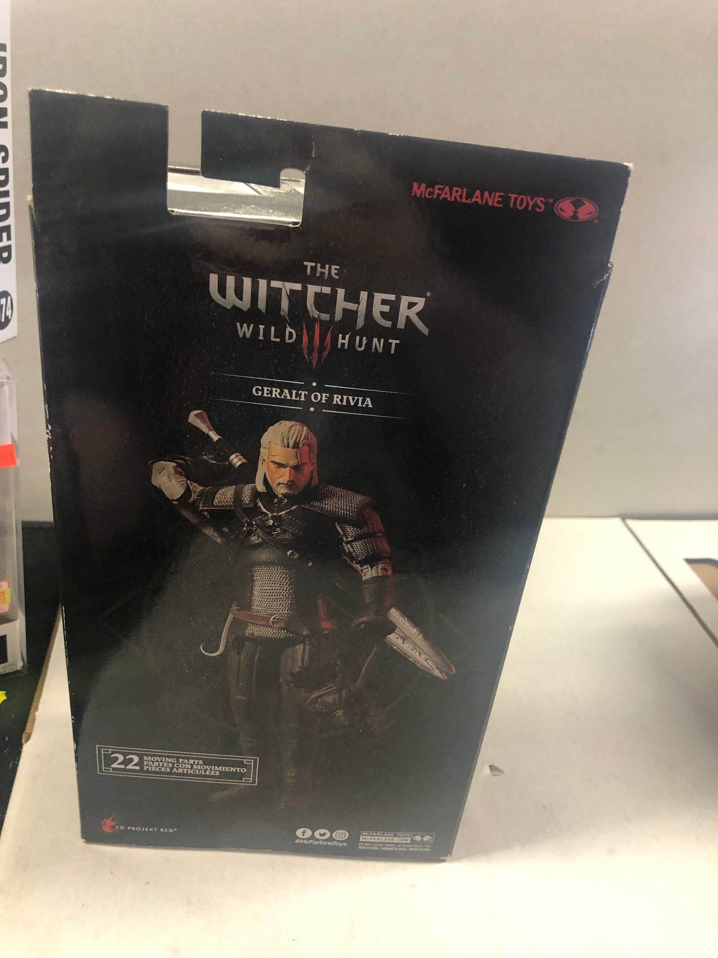 THE WITCHER III WILD HUNT - GERALT OF RIVIA ACTION FIGURE (2020, GOOD CONDITION NIB ), MCFARLANE TOYS, BRAND NEW IN BOX!