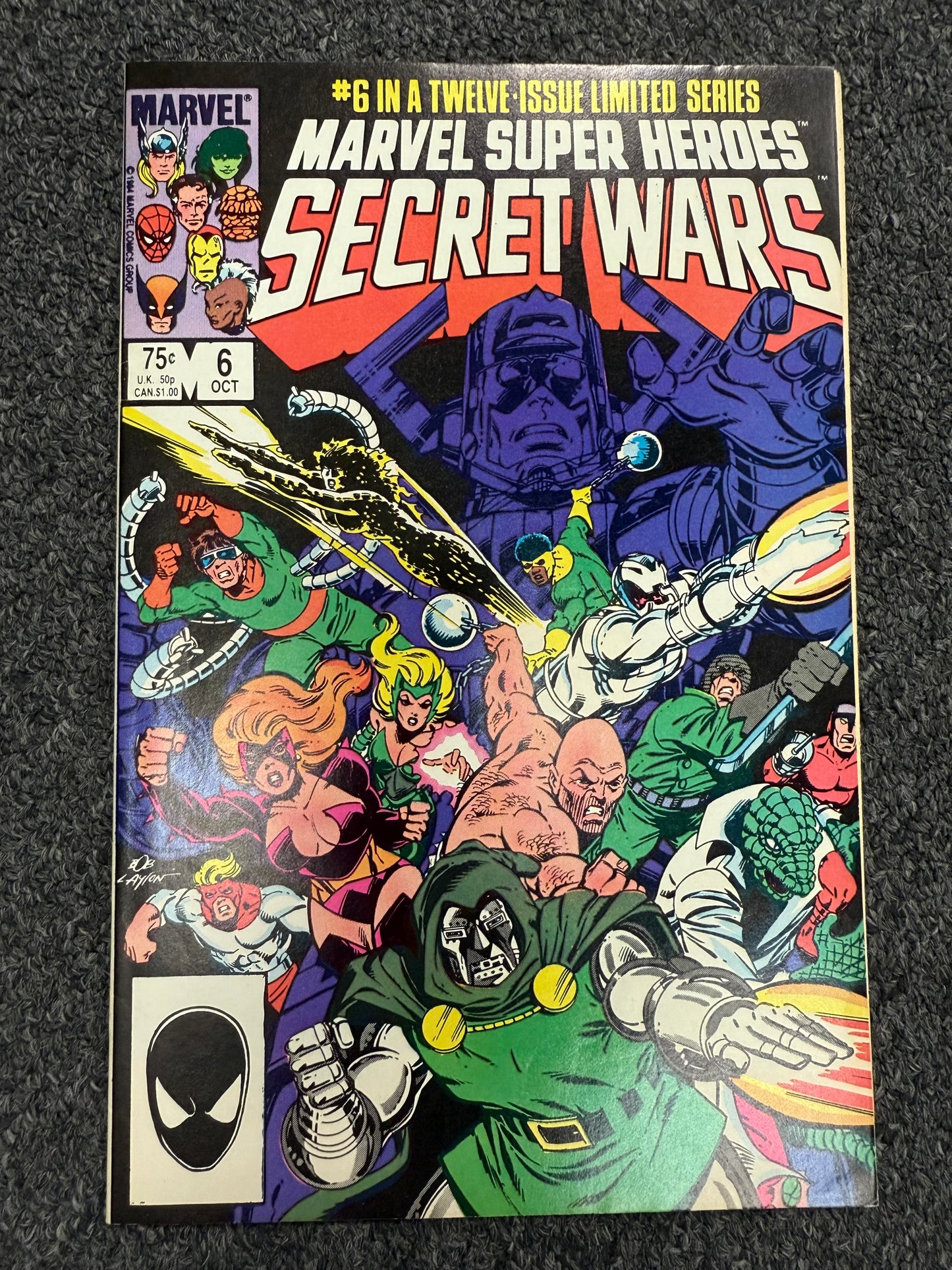 MARVEL COMICS SECRET WARS #1-12 Lot MULTIPLE KEYS 1st black suit INCLUDED! Rare! Grail!