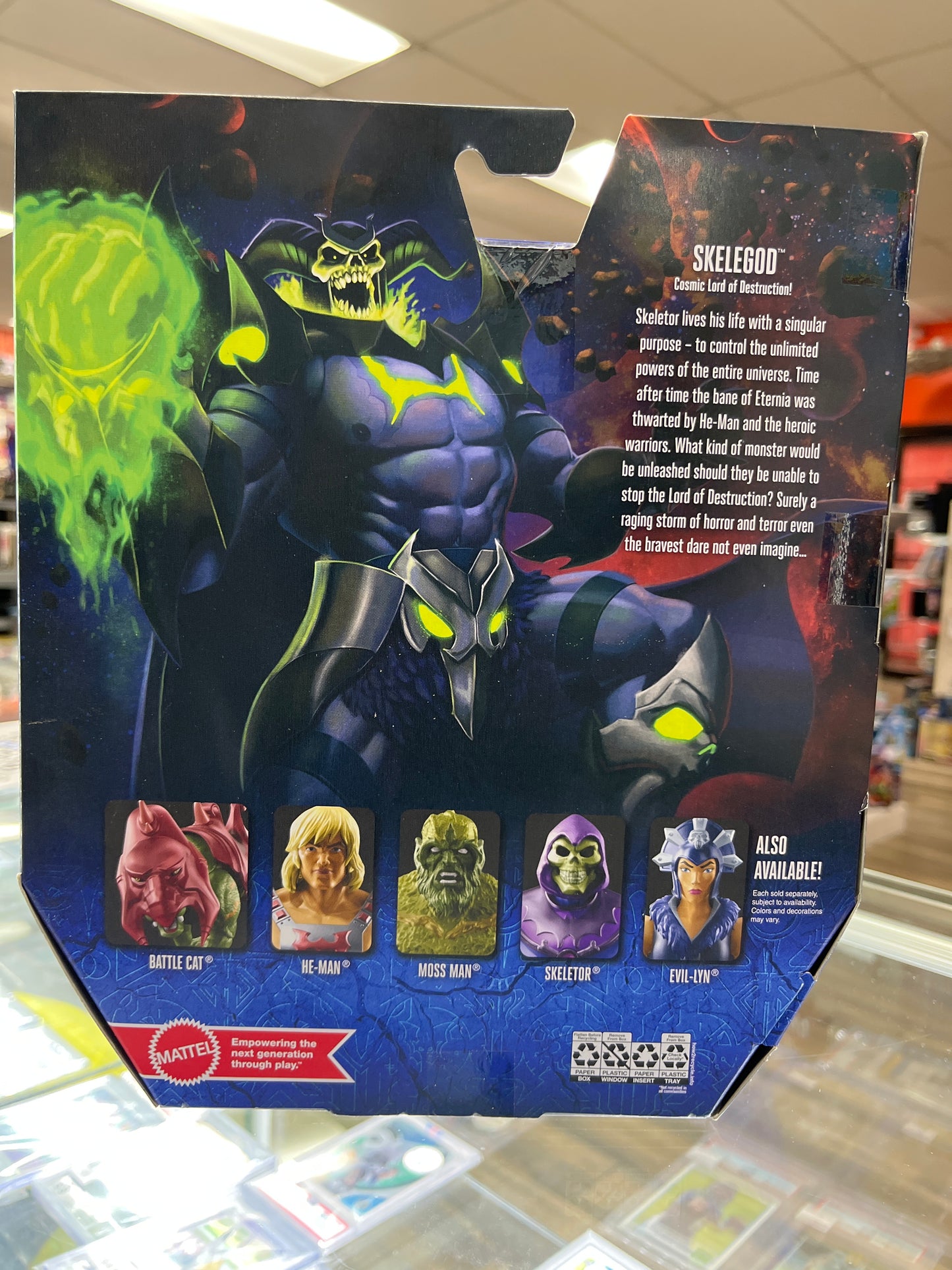 MATTEL MASTERS OF THE UNIVERSE REVELATION SKELEGOD ACTION FIGURE