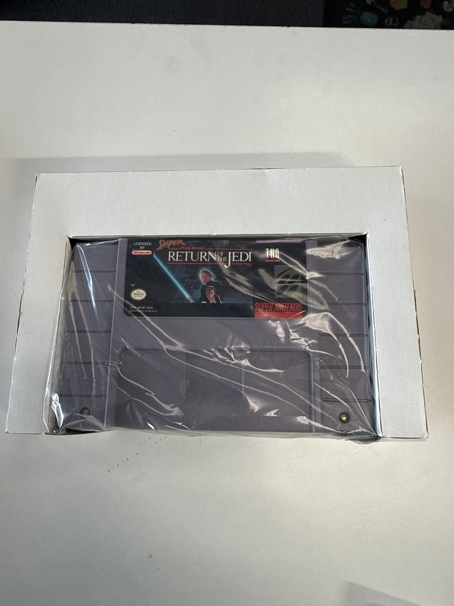 SUPER NINTENDO SNES STAR WARS RETURN OF THE JEDI CIB