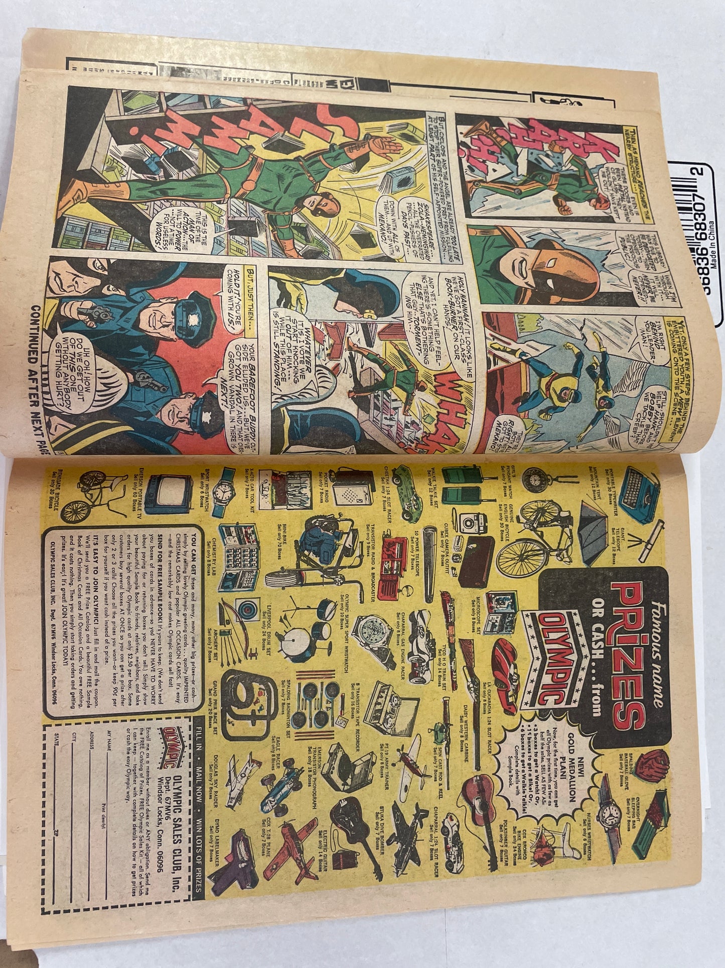 THE X-MEN #36 (1967, MARVEL SILVER AGE KEY COMIC, BEAUTY!) 1st MEKANO & 2nd MORPH APPEARANCE! FINE+