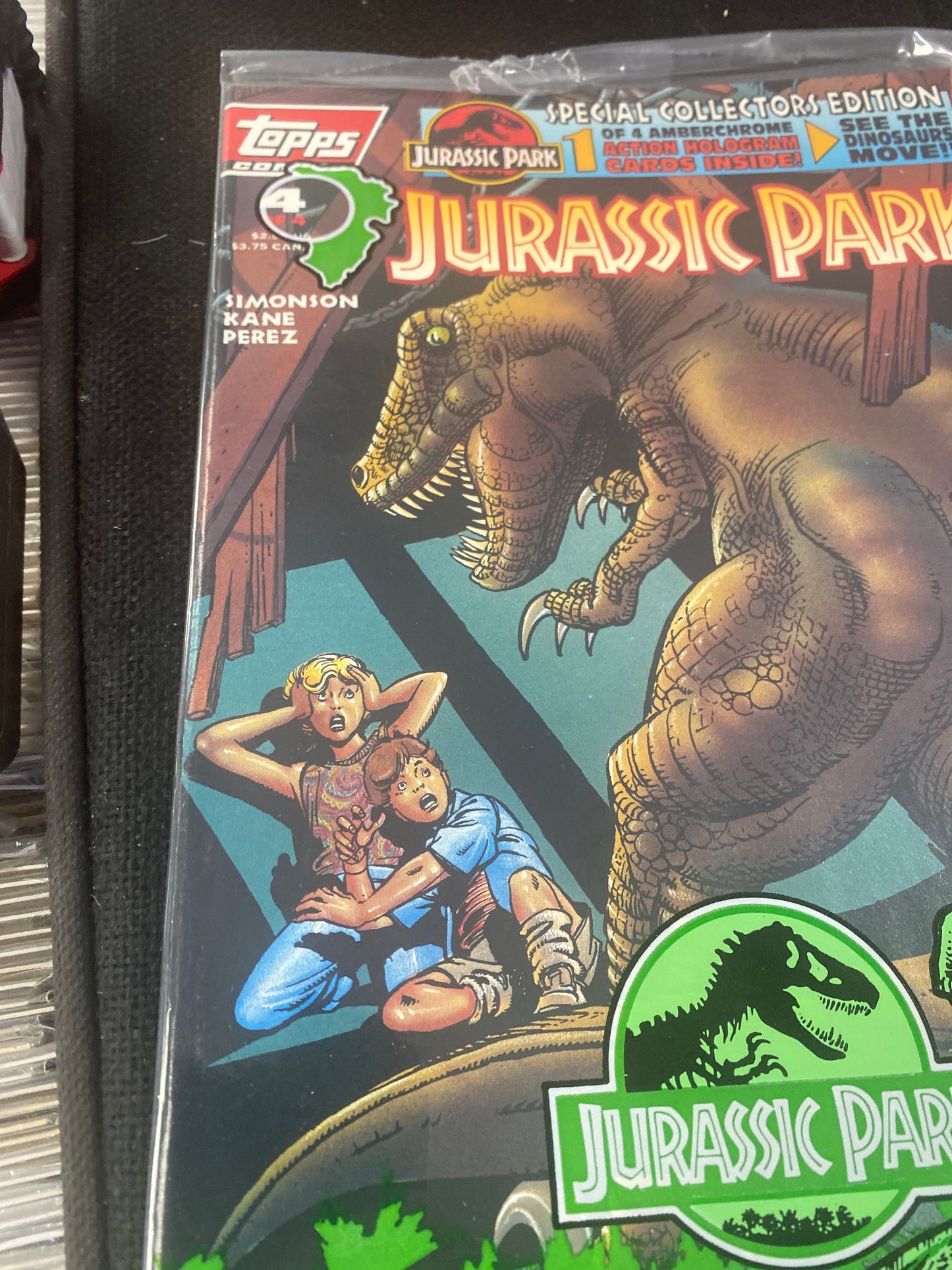 TOPPS COMICS JURASSIC PARK #4 (1993)