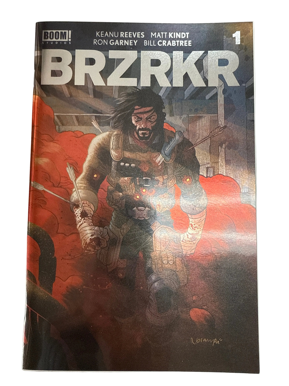 BOOM STUDIOS BRZRKR #1 FOIL CVR A