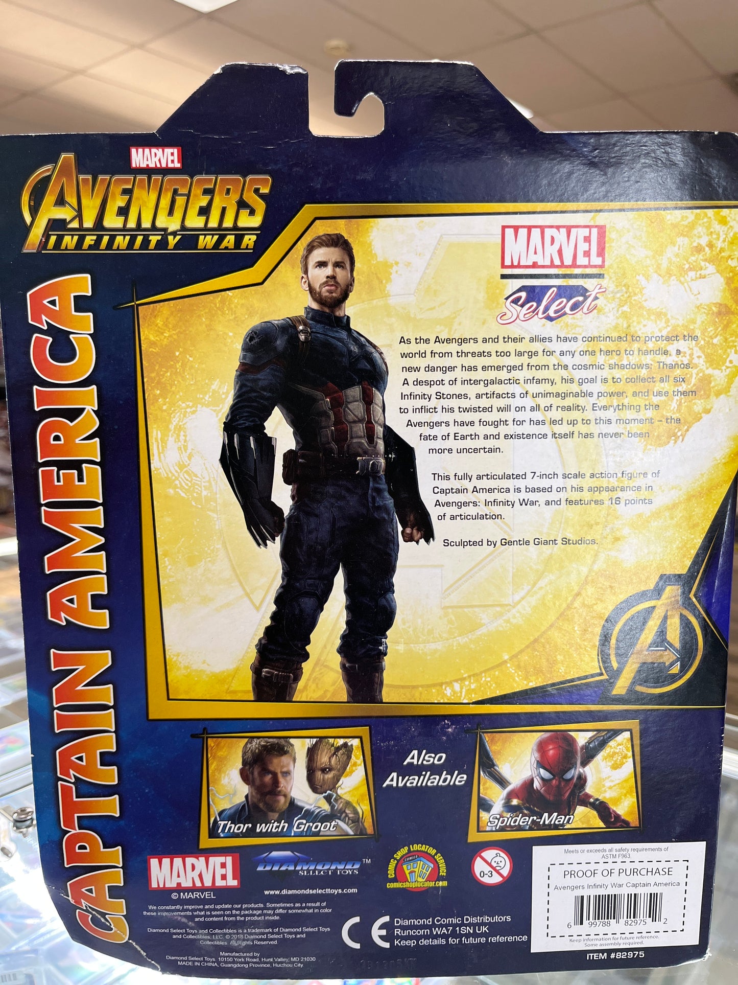 MARVEL SELECT CAPTAIN AMERICA
