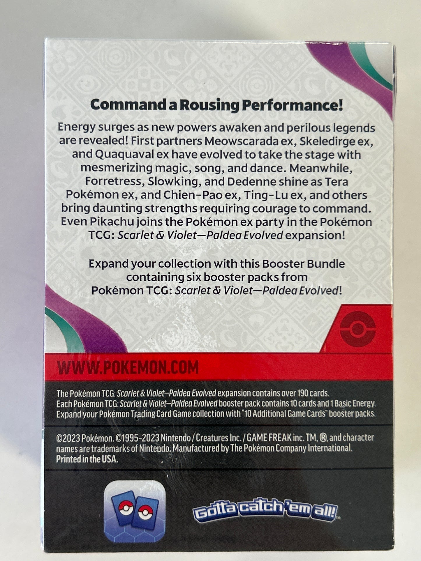 POKEMON TCG PALDEA EVOLVED BOOSTER BUNDLE