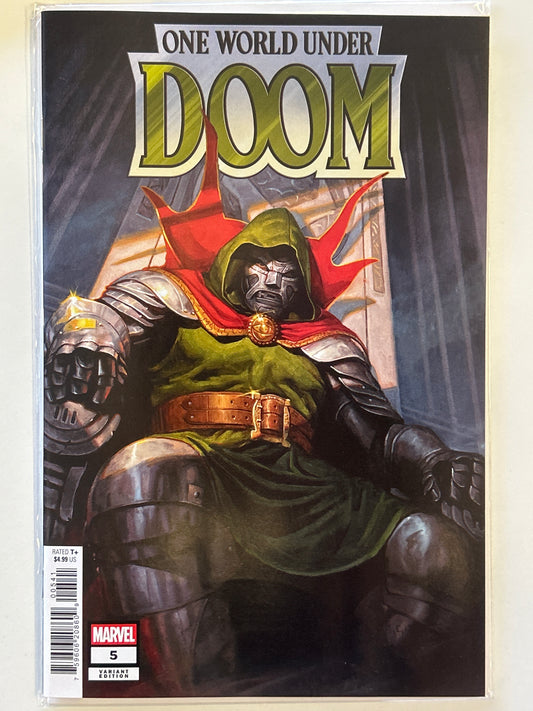 MARVEL COMICS ONE WORLD UNDER DOOM #5