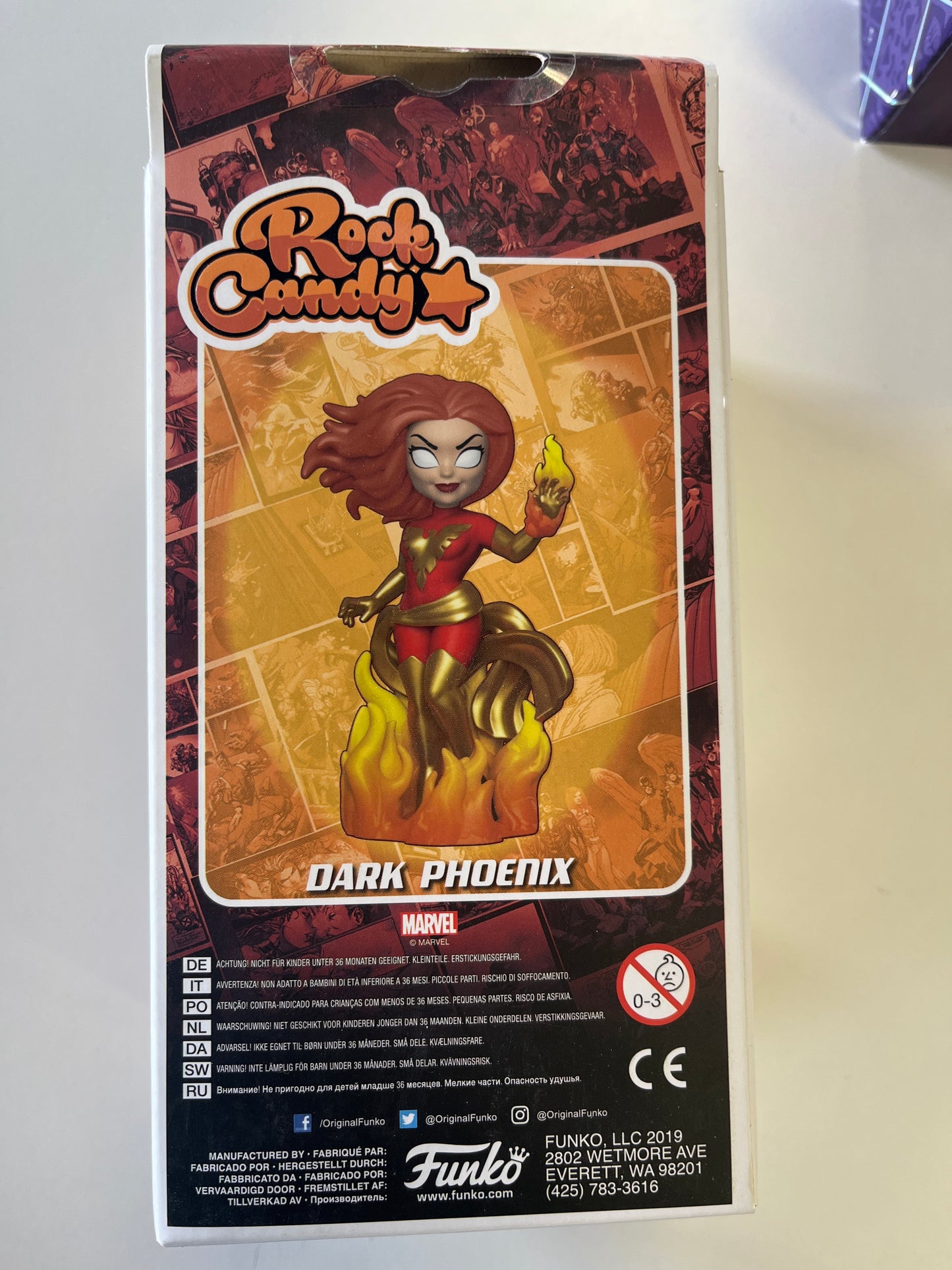 FUNKO ROCK CANDY X-MEN DARK PHOENIX MARVEL