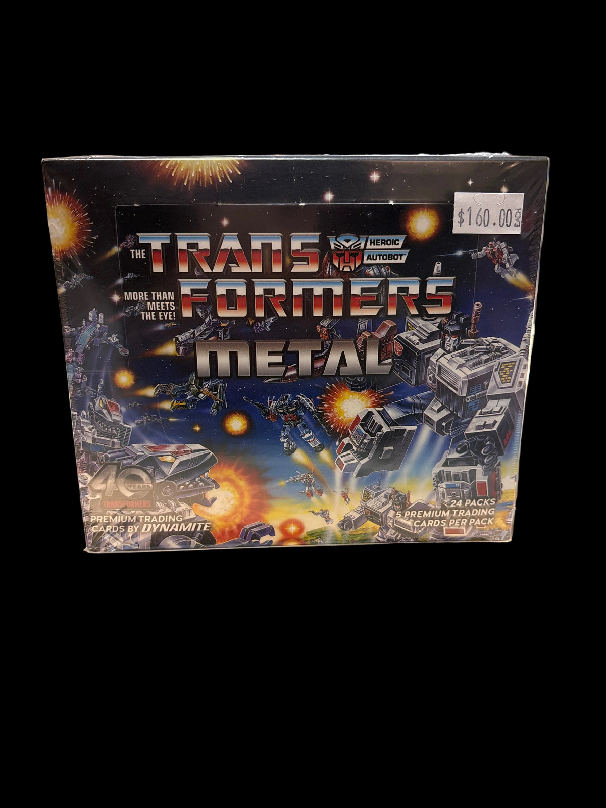 TRANSFORMERS METAL TRADING CARD BOX