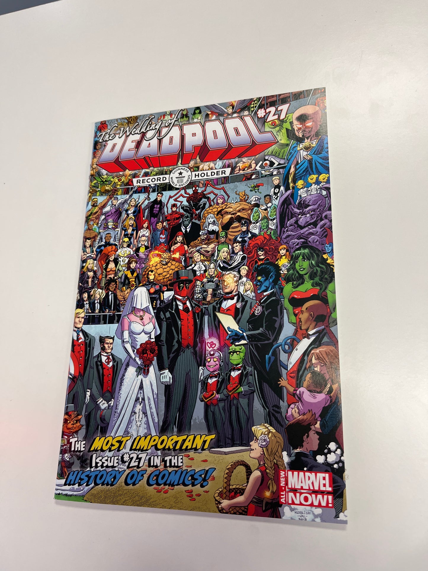 MARVEL- THE WEDDING OF DEADPOOL #27